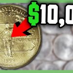 Rare State Quarters Worth Money   Error Quarters To Look For!!   Youtube   Us Quarter Map Printable