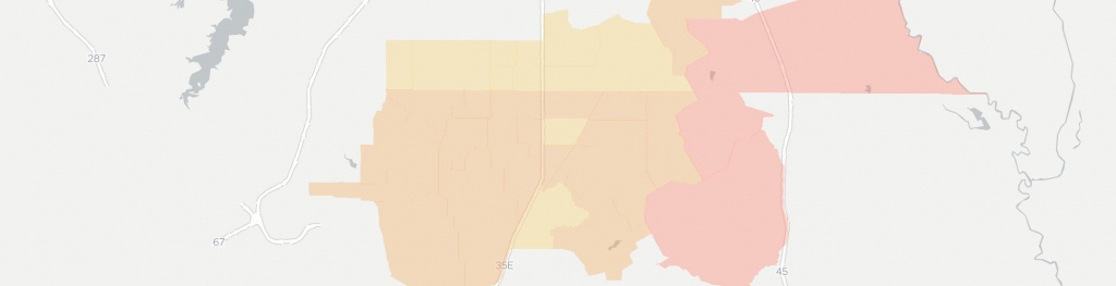 Red Oak, Tx Has 18 Internet Service Providers | Broadbandnow - Red Oak Texas Map
