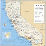 Reference Maps Of California, Usa   Nations Online Project   Map Of California Cities And Towns