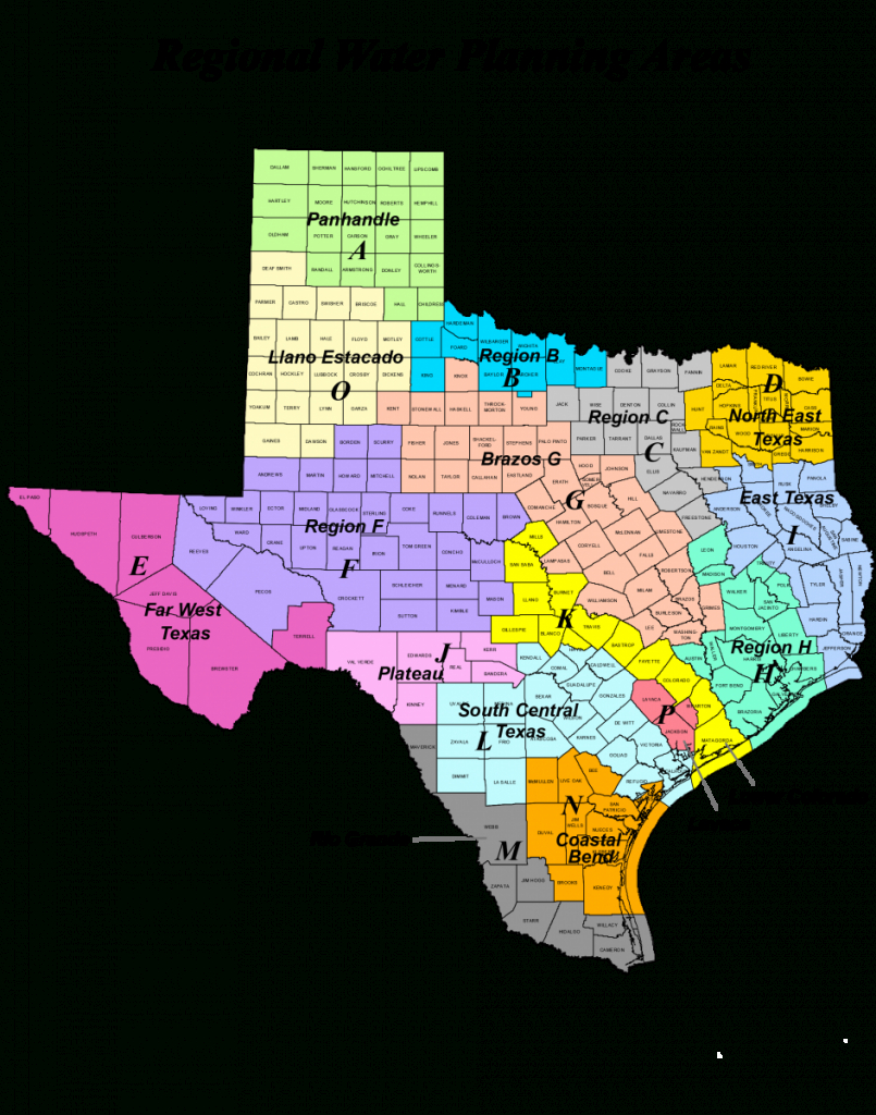 Region Map Of Texas And Travel Information | Download Free Region - Texas Dps Region Map