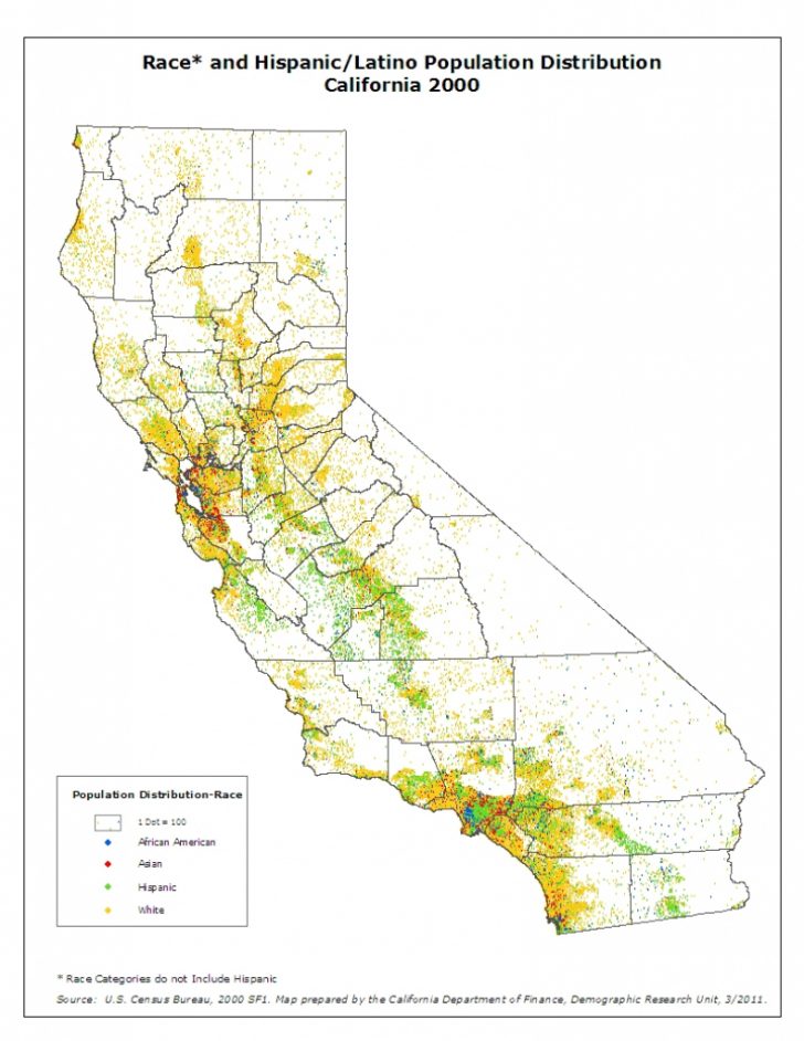 California Demographics Map