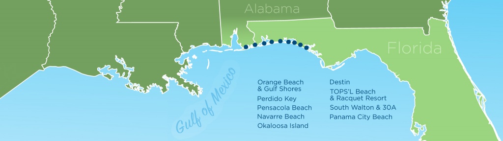 Resortquest Real Estate | Nw Fl &amp;amp; Al Gulf Coast Condos And Homes For - Panama City And Destin Florida Map