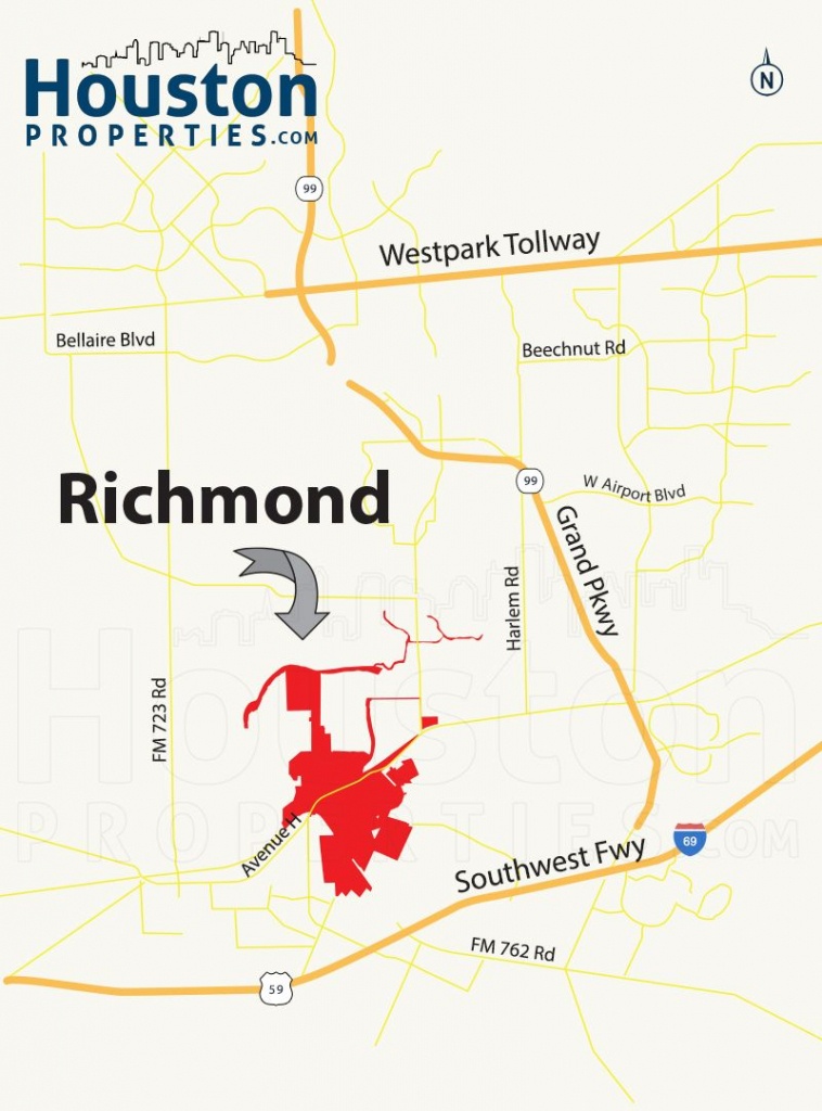 Richmond Tx Map | Great Maps Of Houston | Richmond Homes, Richmond - Map Of Richmond Texas Area