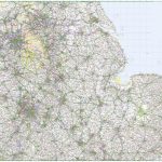 Road Map 5   East Midlands & East Anglia   Printable Map Of East Anglia