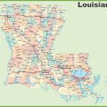 Road Map Of Louisiana With Cities   Louisiana State Map Printable