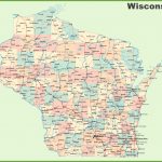 Road Map Of Wisconsin With Cities   Map Of Wisconsin Counties Printable