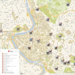 Rome Printable Tourist Map | Sygic Travel   Printable Map Of Rome