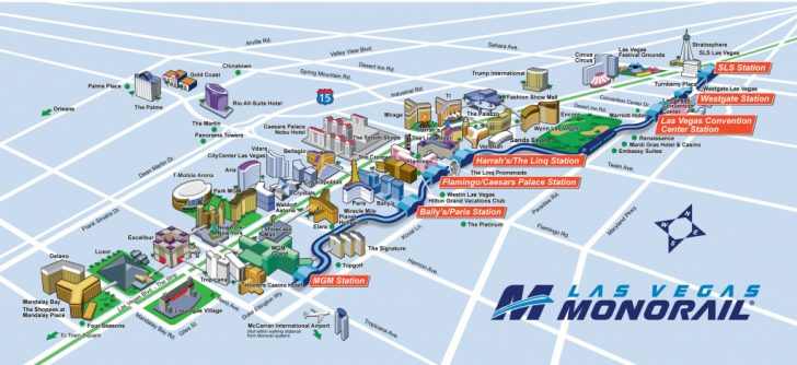 Printable Map Of Downtown Las Vegas