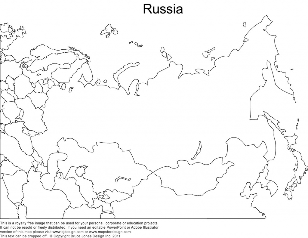 Russia Printable Copy Blank Outline Maps - Berkshireregion - Blank Outline Map Of Asia Printable