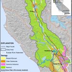 Russian River Hydrology | Usgs Ca Water Science   Russian River California Map