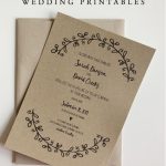 Rustic Floral Wedding Invitation With Rsvp & Maps | Wedding | Free   Maps For Wedding Invitations Free Printable