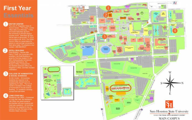 University Of Houston Campus Map Pdf United States Map