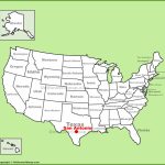 San Antonio Location On The U.s. Map   San Antonio Texas Maps