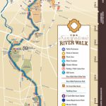 San Antonio Riverwalk Map   Map Of Hotels Near Riverwalk In San Antonio Texas