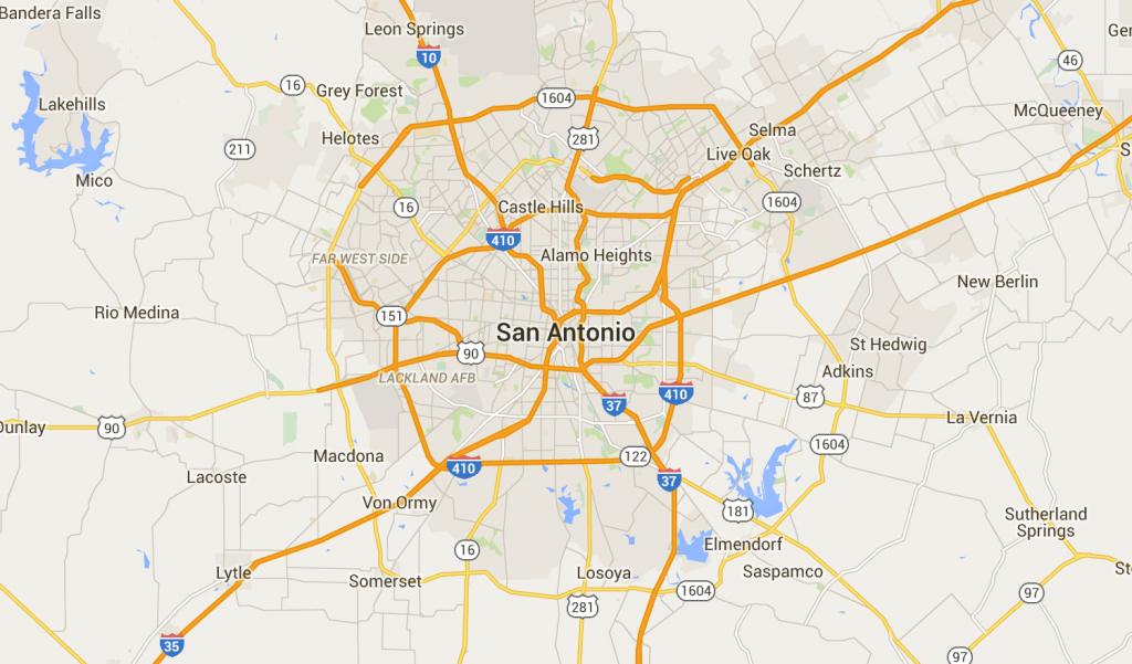 San Antonio, Tx Neighborhood Map - Best &amp;amp; Worst Neighborhoods - Map Of San Antonio Texas Area