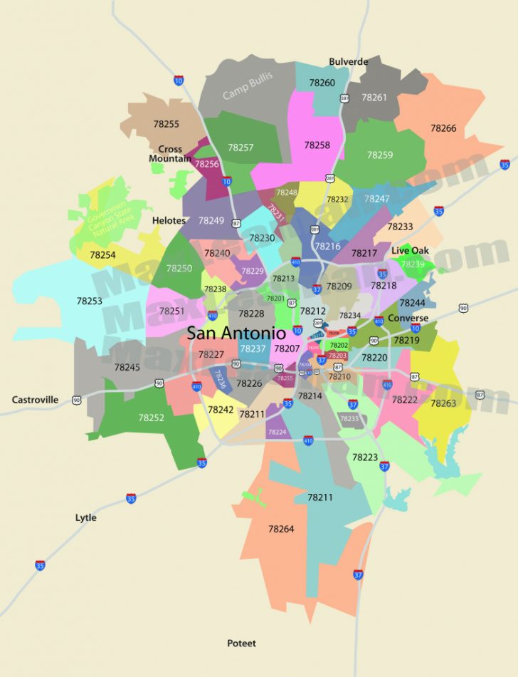 Dallas Zip Code Map Printable