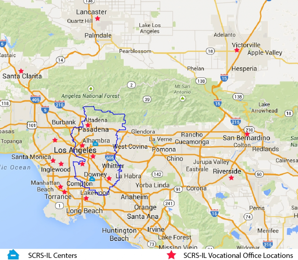 San Bernardino County Map In California Stock Vector Illustration