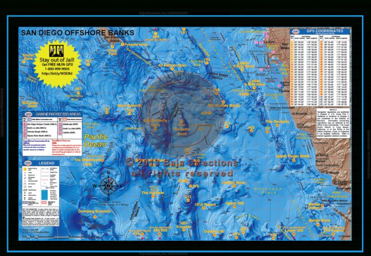 Southern California Ocean Fishing Maps