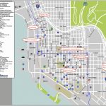 San Diego Trolley Street Map   San Diego Trolley Kaart Met Straten   Detailed Map Of San Diego California