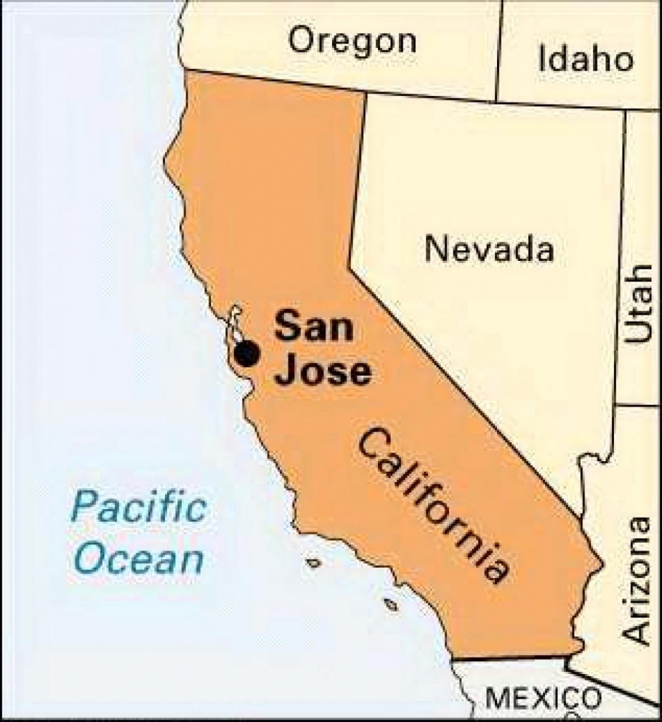 San Jose California Map - Map Of San Jose Ca (California - Usa) - San Jose California Map