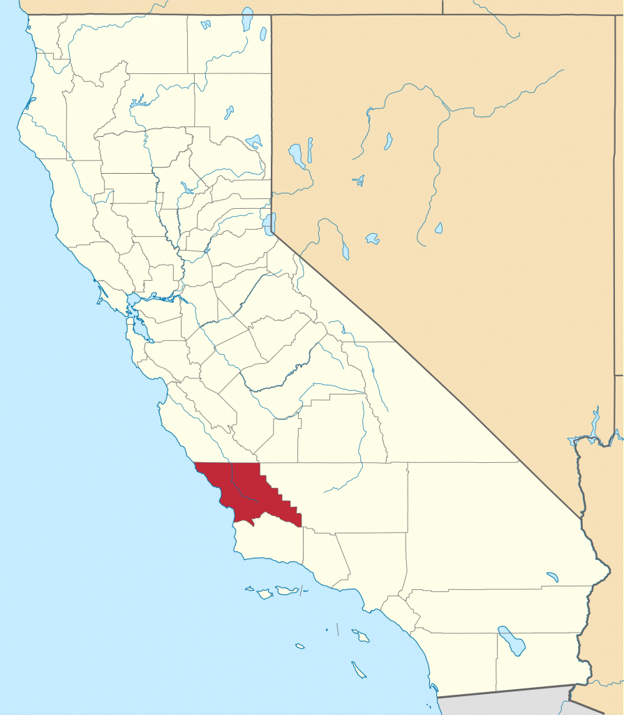 San Luis Obispo County, California - Wikipedia - Spg California Map