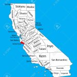 Santa Cruz County (California, United States Of America) Vector   Where Is Santa Cruz California On The Map