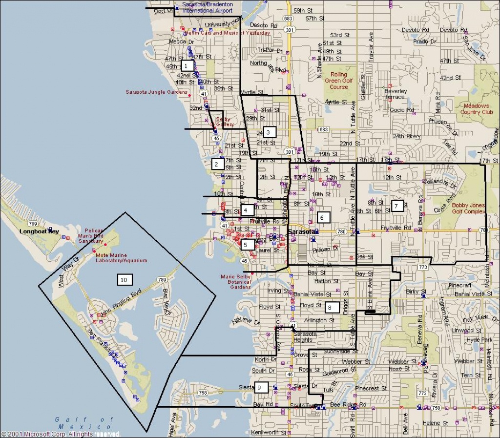 Where Is Sarasota  Florida  On The Map  Printable Maps 