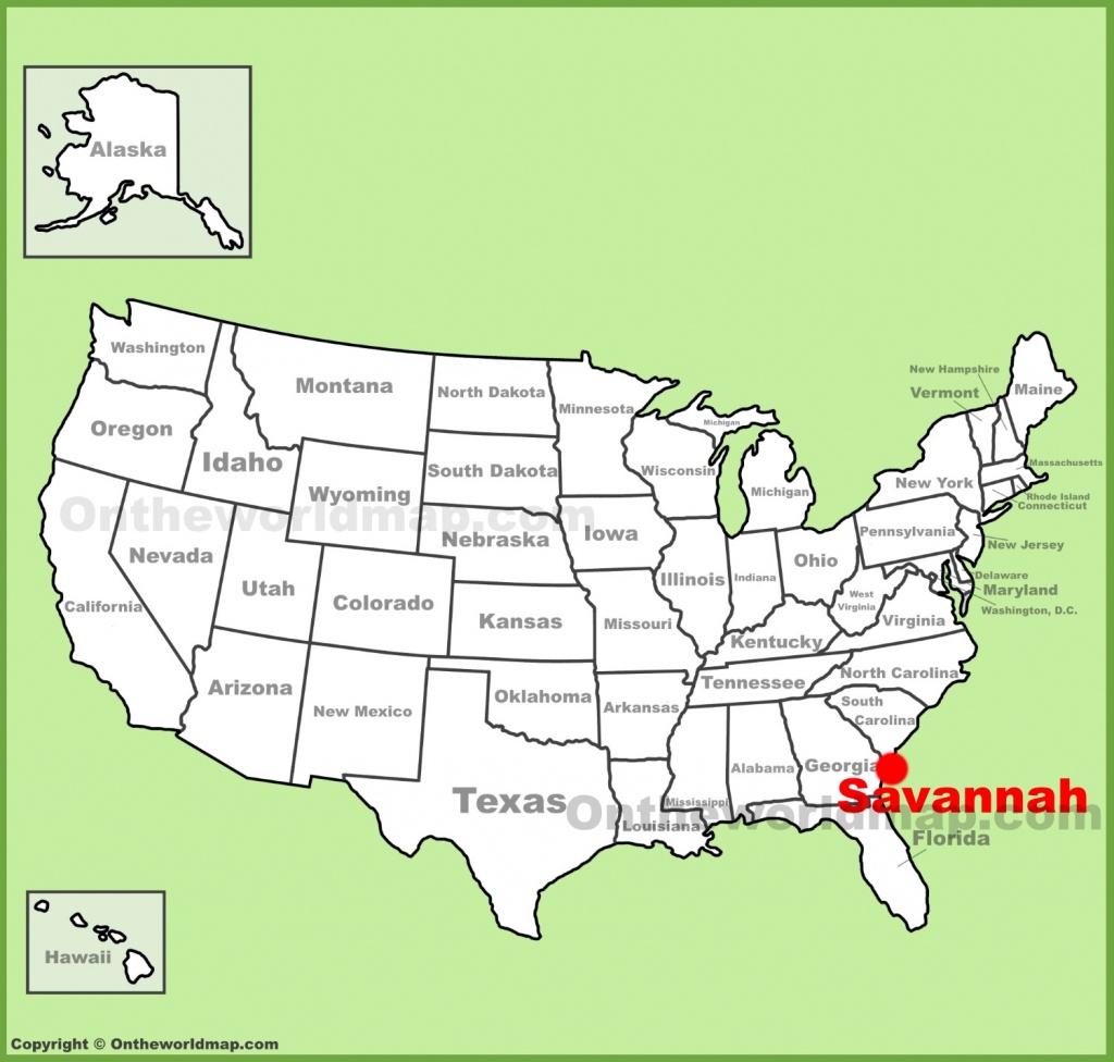 Savannah Maps | Georgia, U.s. | Maps Of Savannah - Printable Map Of Savannah