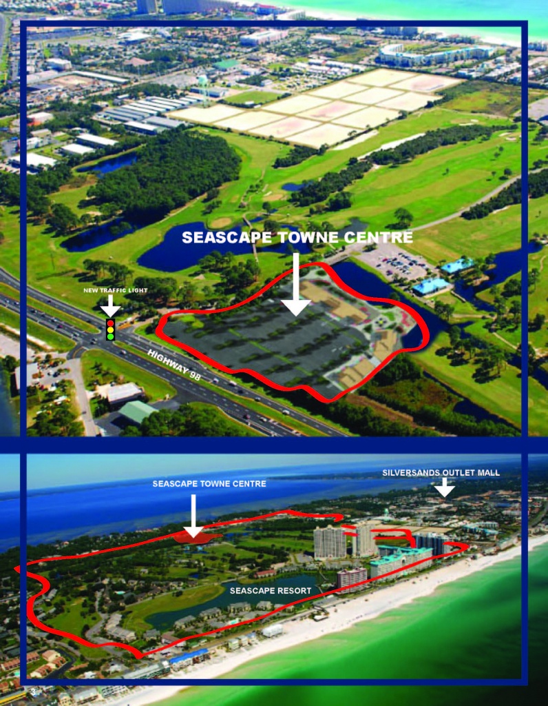 Seascape Towne Centre - Seascape Resort Destin Florida Map