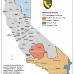 Season Dates And Bag Limits – California Waterfowl Association   California Deer Zone Map 2018