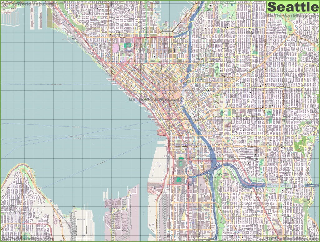Seattle Maps | Washington, U.s. | Maps Of Seattle - Printable Map Of Seattle
