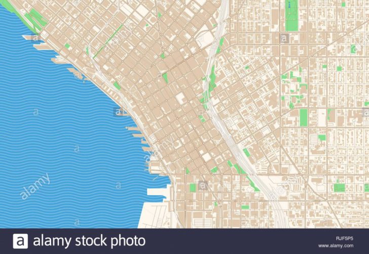 Printable Map Of Downtown Seattle