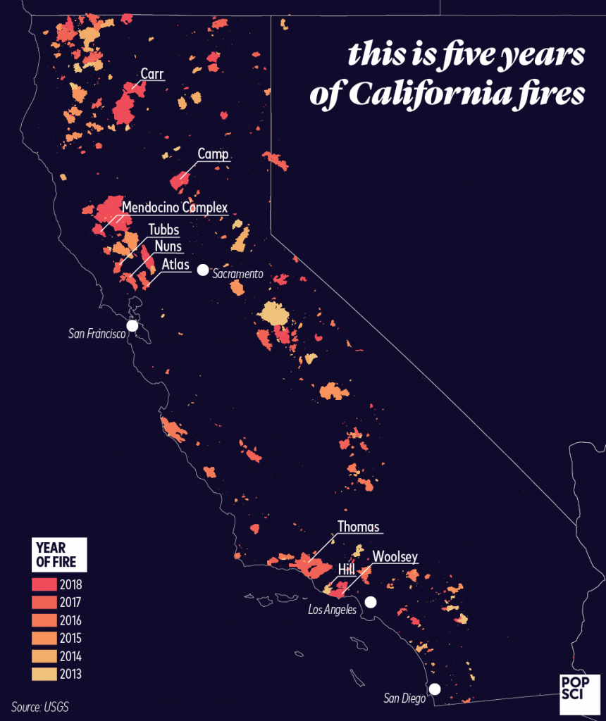 cal fire map fawn fire