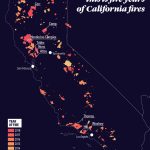 See How Much Of California Has Burned In The Last Five Years   California Fires Update Map