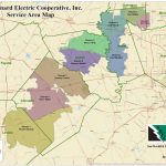Service Territory Map | San Bernard Electric Cooperative   Texas Electric Cooperatives Map