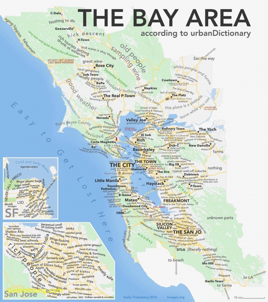 Sf Bay Area Map Google San Francisco California New As Promised The - Map Of San Francisco Area California