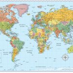 Signature Edition World Wall Maps In 2019 | Moon | World Map Poster   Free Printable World Map Poster