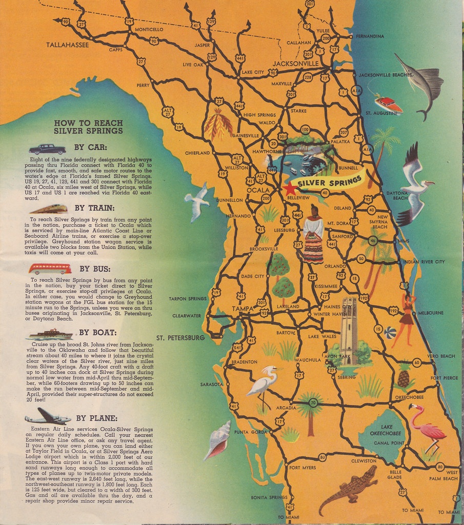 Silver Springs Florida Map | Liz Hall | Flickr - Silver Springs Florida Map