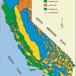 Simplified Geologic Map Of California (From California Geological   California Lead Free Zone Map