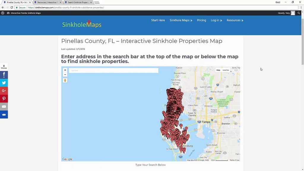 Sinkhole Maps For Home Buyers And Home Owners In Florida - Youtube - Florida Sinkhole Map 2018