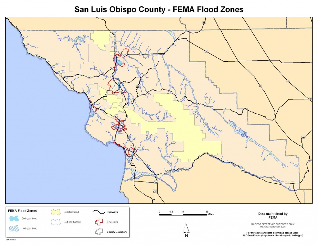 Slo Datafinder - San Luis Obispo California Map