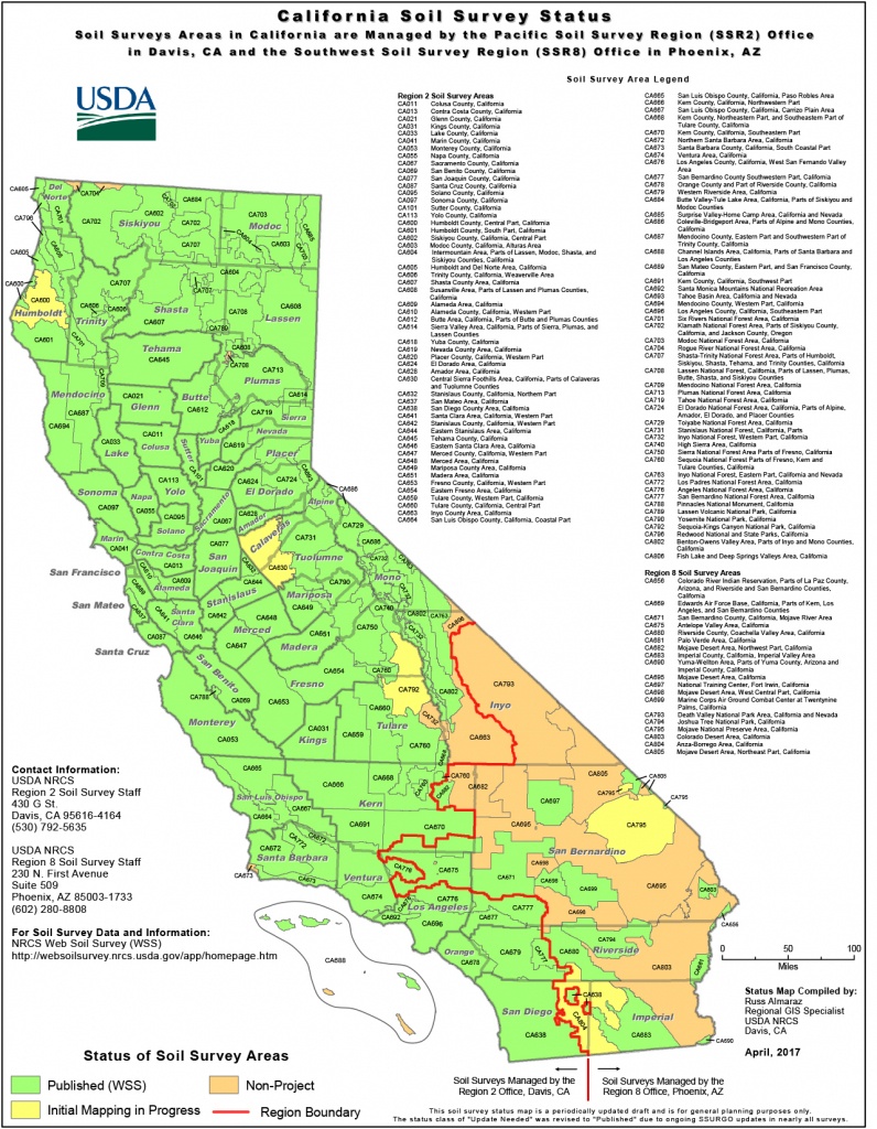 Soil Surveys | Nrcs California - California Soil Map