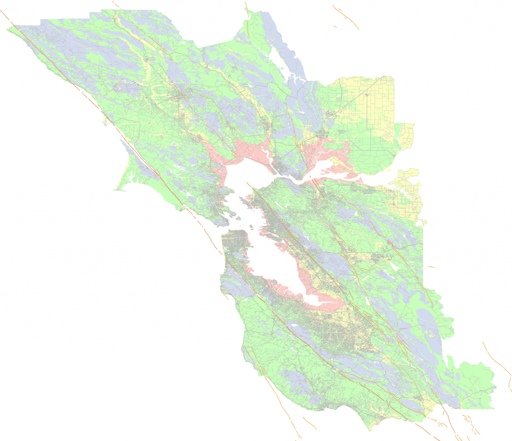 Soil Type And Shaking Hazard In The San Francisco Bay Area - California Soil Map