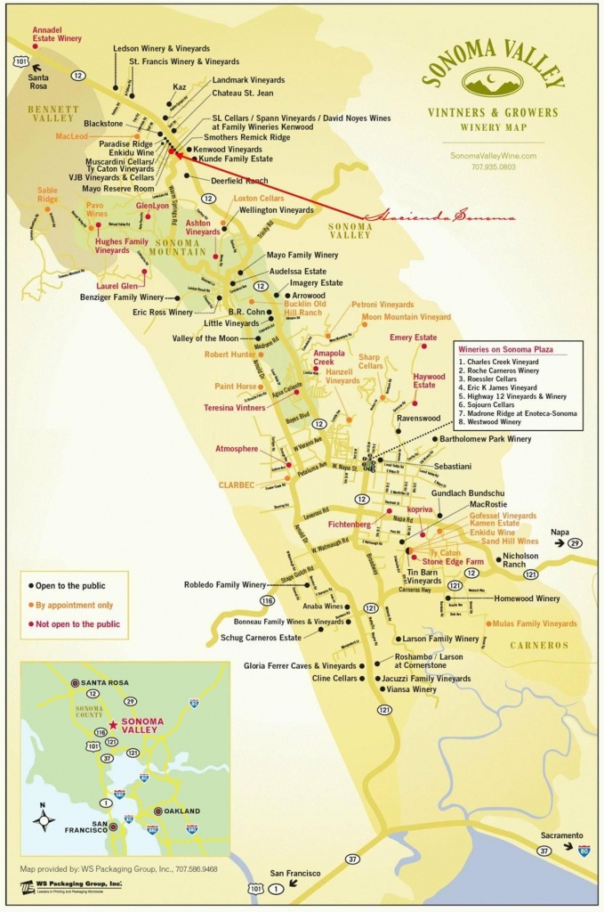 Sonoma Valley Wineries | N A P A | S O N O M A In 2019 | Sonoma - Map Of Wineries In Sonoma County California
