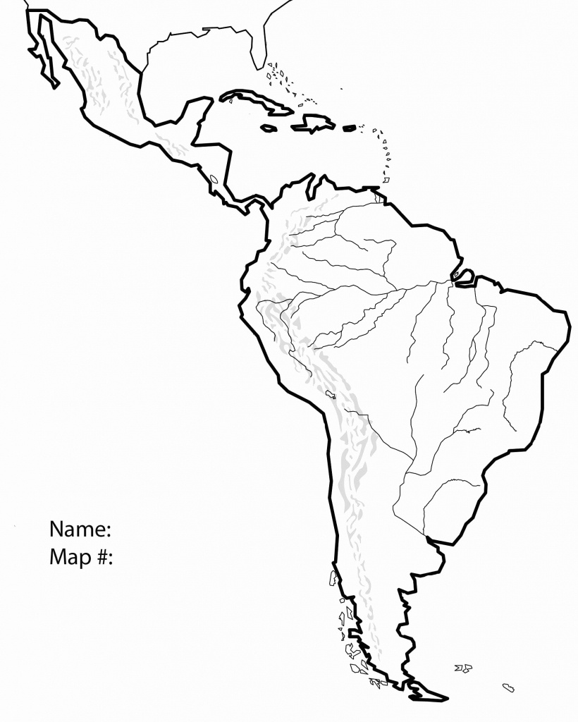 South America Map Blank Fresh And Central Quiz Best Of Latin 7 - Latin America Map Quiz Printable