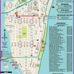 South Beach Restaurant And Sightseeing Map | Miami | South Beach   Map Of South Beach Miami Florida