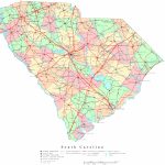 South Carolina Printable Map   South Carolina County Map Printable