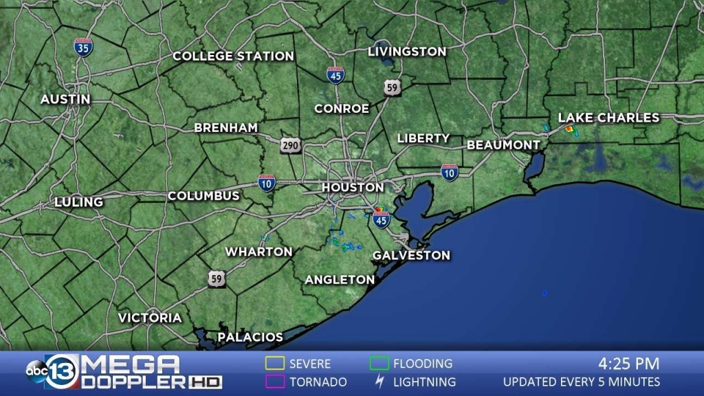 Southeast Texas Radar | Abc13 - Texas Radar Map
