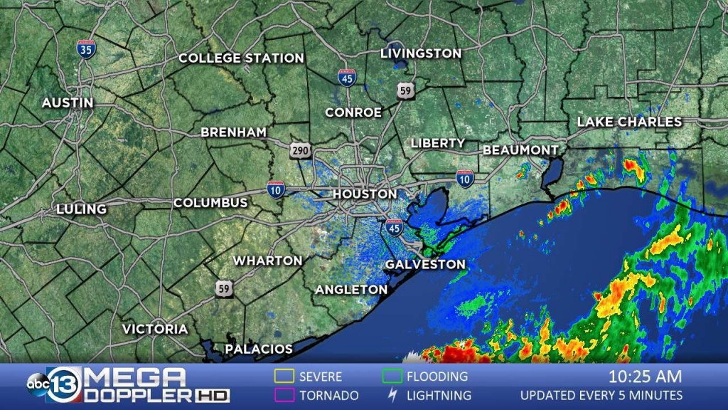 Southeast Texas Radar | Abc13 - Texas Weather Radar Maps Motion