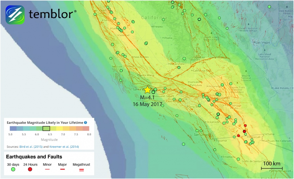 Southern-California-Earthquake-Map-Earthquake-Forecast – Temblor - Southern California Earthquake Map